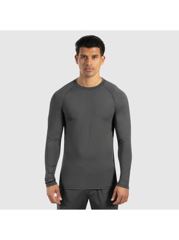 SMILODOX Longsleeve Zeyn in Anthrazit