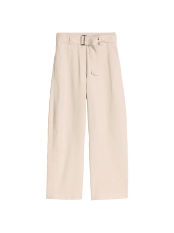 Marc O'Polo Barrel Pants mit Gürtel in Natural