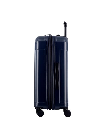 Jump Glossy 4 Rollen Trolley 67 cm mit Dehnfalte in marine