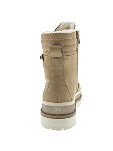 rieker Schnürstiefel Beige