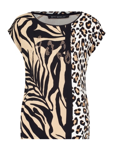 Betty Barclay Casual-Shirt mit Aufdruck in Schwarz/Braun