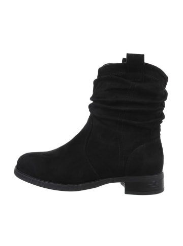 Ital-Design Stiefelette in Schwarz