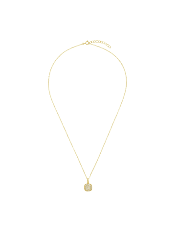 Amor Kette mit Anhänger Silber 925, gelbvergoldet in Gold