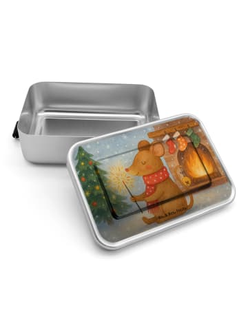 Mr. & Mrs. Panda Lunchbox Maus Weihnachten Design ohne Spruch in Weiß