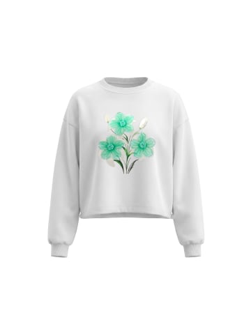 IZIA Women Sweatshirt in White