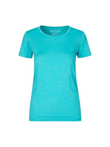 GEYSER T-Shirt seamless in Mint meliert