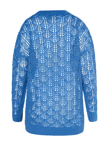 IZIA Damen Strickpullover in Blau