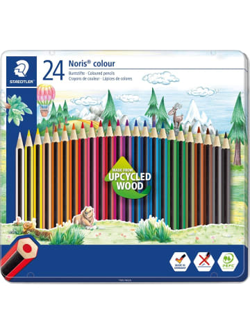 Staedtler Farbstift Noris Colour ca. 3mm Packung mit 24 Farben