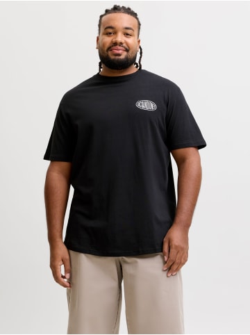 JACK & JONES PLUS T-shirt in Black