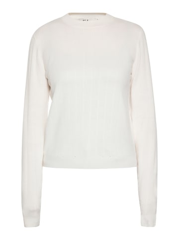 Sidona Damen Cardigan in WOLLWEISS