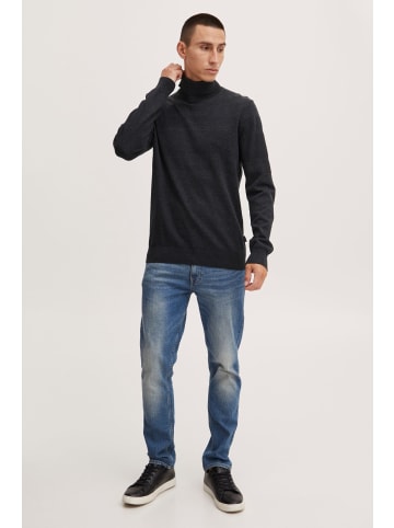 BLEND Rollkragenpullover Pullover 20714346  Moderner Rollkragenpullover in Grau