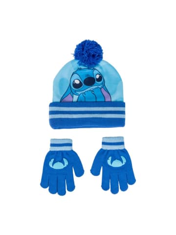Disney Disney Lilo & Stitch 2er Set Kinder Winter Accessoire Handschuh in Mehrfarbig