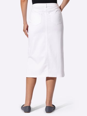 WITT WEIDEN Jeansrock in weiß