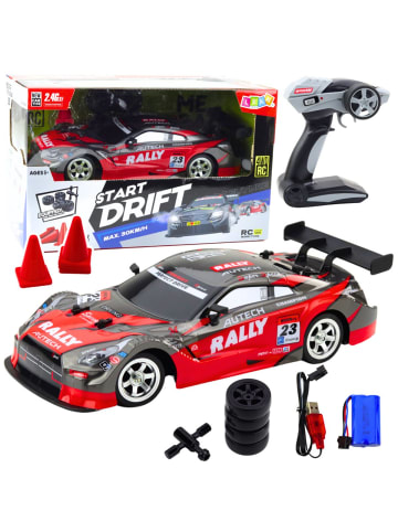 Wisam Drift Car Racing RC Rot Schwarz 30km/h 1:16