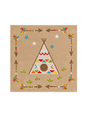 Arte Espina Kinderteppich Spirit in multi - quadratisch