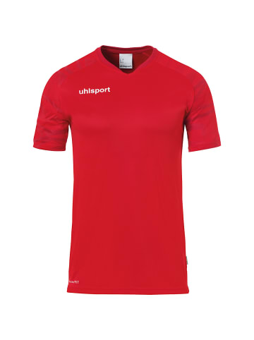 uhlsport  Trainings-T-Shirt GOAL 25 TRIKOT KURZARM in rot/weiß