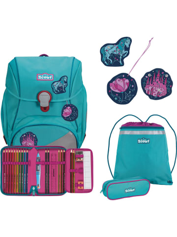 Scout Alpha Schulranzen-Set 4-tlg. Dreamworld in blau