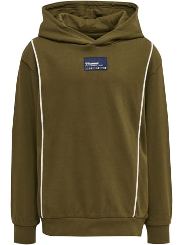 Hummel Hoodie Hmlditmer Hoodie in DARK OLIVE