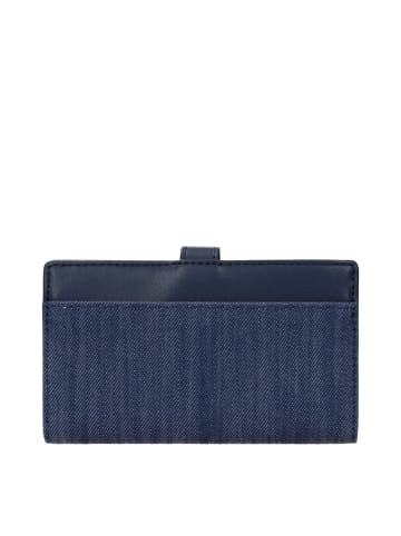 Michael Kors Blau Stoff Geldbörse