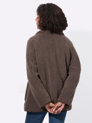 WITT WEIDEN Teddy-Jacke in dunkeltaupe