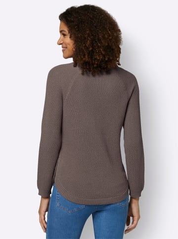 WITT WEIDEN Pullover in dunkeltaupe