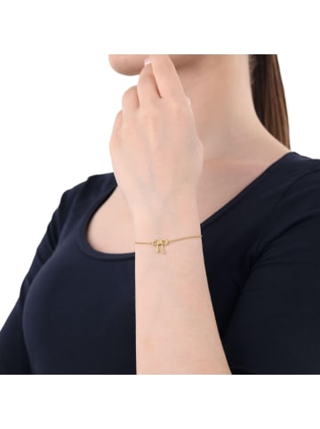 Amor Armband Silber 925, gelbvergoldet in gold