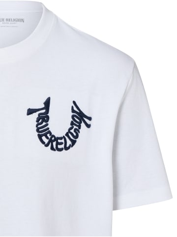 True Religion T-Shirt in weiß