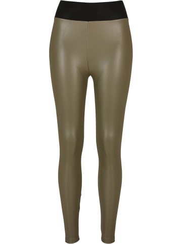 Urban Classics Leggings in olive