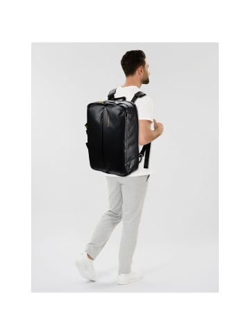 Mandarina Duck Eco Coated Daypack 40 cm in black