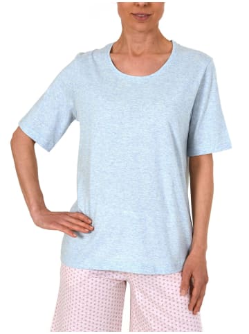 NORMANN Shirt Top kurzarm Mix & Match - 45377 in hellblau