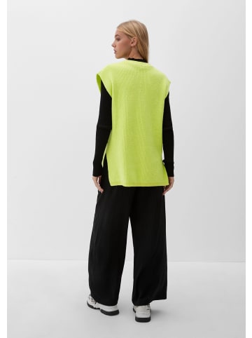 QS Strickpullover in 1177_helles zitrone