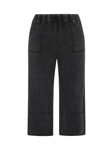 ROCKEASY Damen Plus Size Pants in black