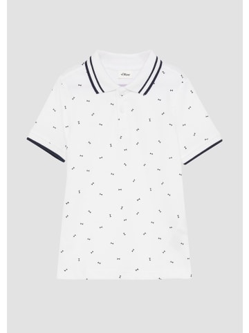 s.Oliver Polo-Shirt in 01A2_weiß