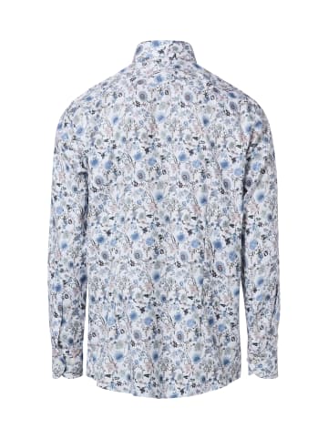 Finshley & Harding Hemd in weiß hellblau