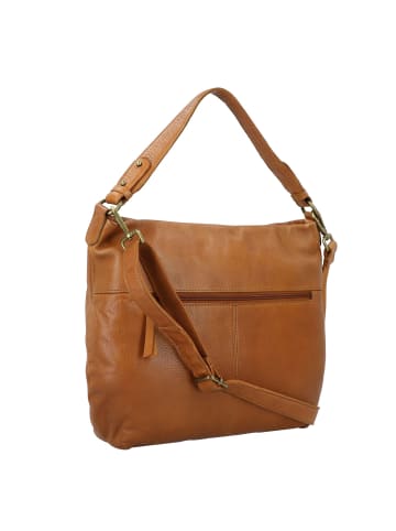 Greenburry Colombiana Schultertasche Leder 31 cm nougat