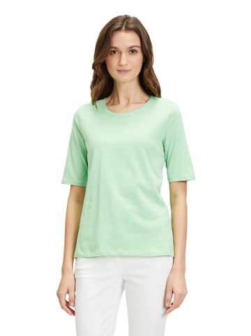 Betty Barclay Basic Shirt mit Rundhalsausschnitt in Greengage