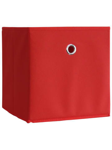 VCM  2er Set Faltbox Klappbox Aufbewahrungsbox Boxas in Rot