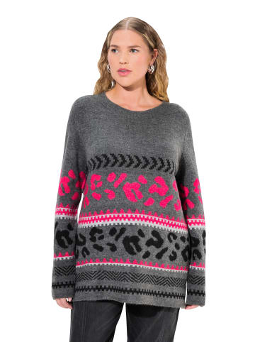 Ulla Popken Pullover in graphitgrau
