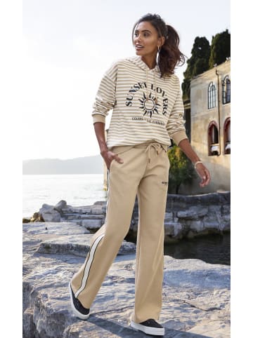 H.I.S Loungehose in camelfarben