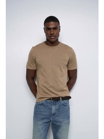 Salsa Jeans Pullover Chest Pocket in Medium Beige V1