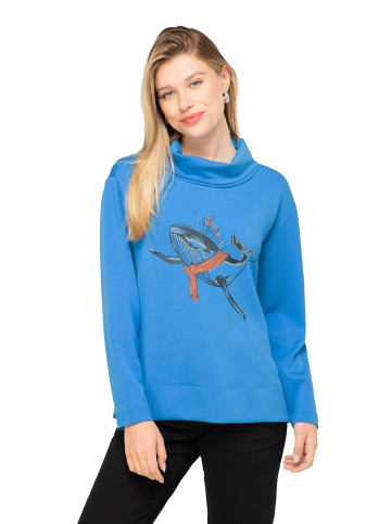 LAURASØN Sweatshirt in blauviolett