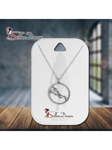 SilberDream 925  Silber Damen SilberDream Halsketten Sternbild Stier  ca. 42cm und 45cm