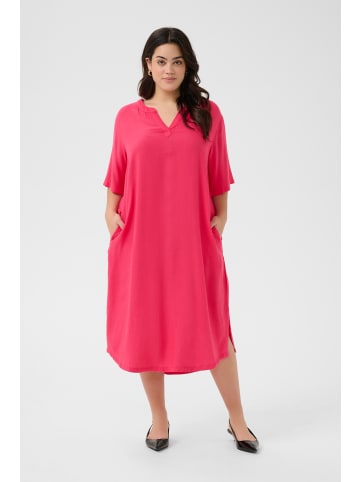 KAFFE curve Kleid KCmille in Raspberry
