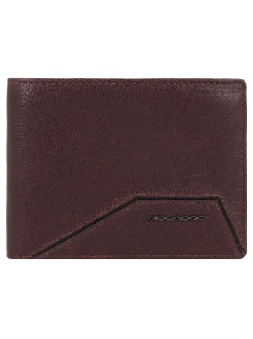 Piquadro Rhino Geldbörse Leder 12.5 cm in dark brown