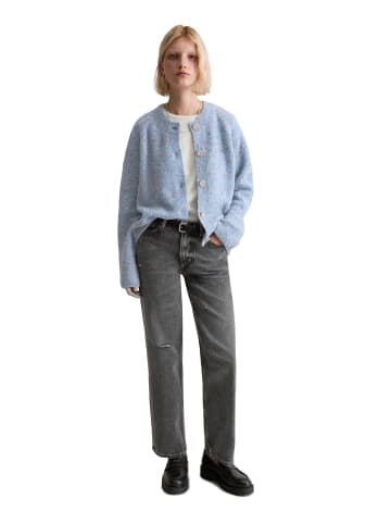 Marc O'Polo DENIM Bouclé-Cardigan relaxed in Blue Dusk