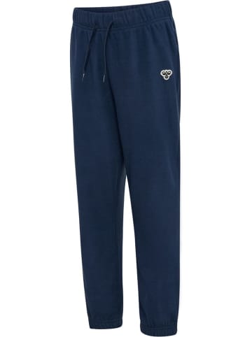 Hummel Kinder Sweat Pants "Hmljr Fleece Pants Bee" in Blau