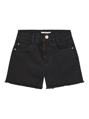 name it Jeanshorts in black denim