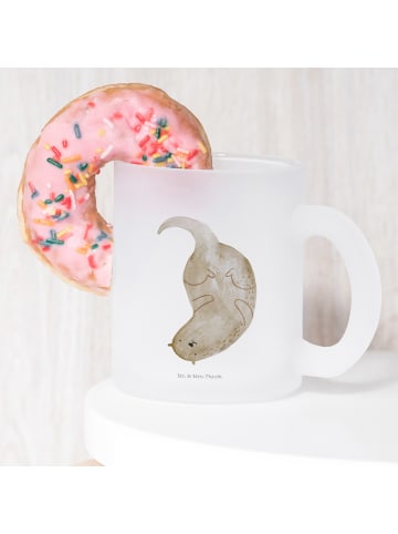 Mr. & Mrs. Panda Teeglas Otter Kopfüber ohne Spruch in Transparent