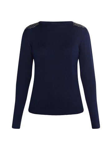 usha BLACK LABEL Damen Strickpullover in Marine