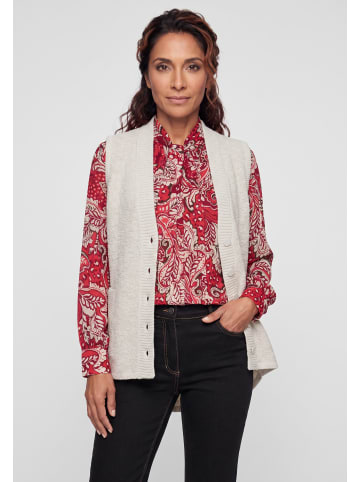 Olsen Weste in Almond Beige Melange